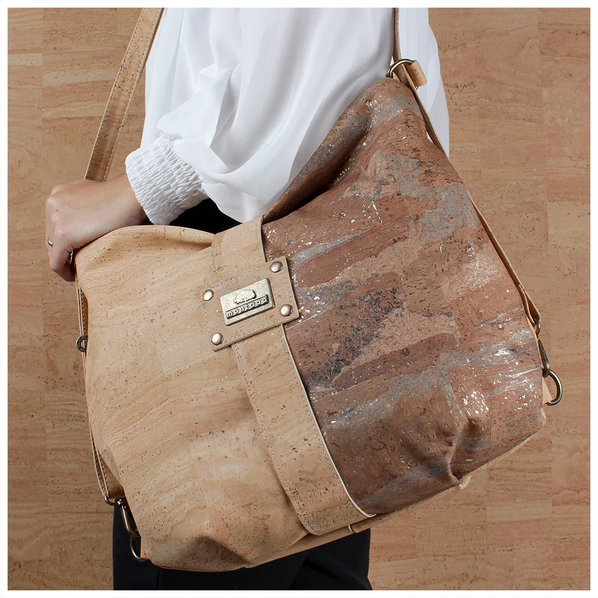 3-in-1 Natural Mala Bag Mapacamel