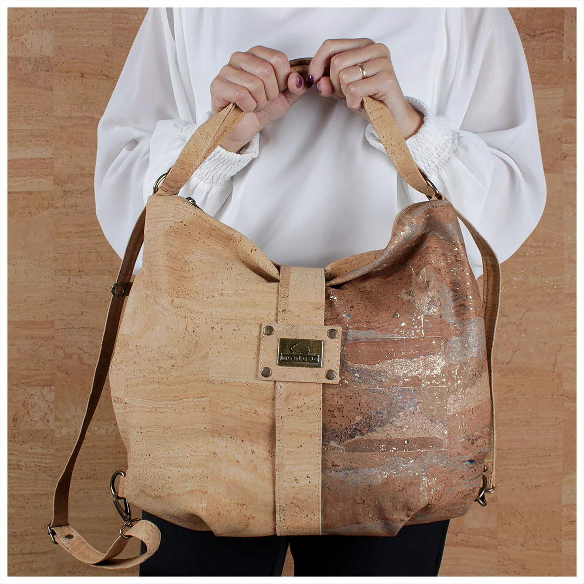 3-in-1 Natural Mala Bag Mapacamel