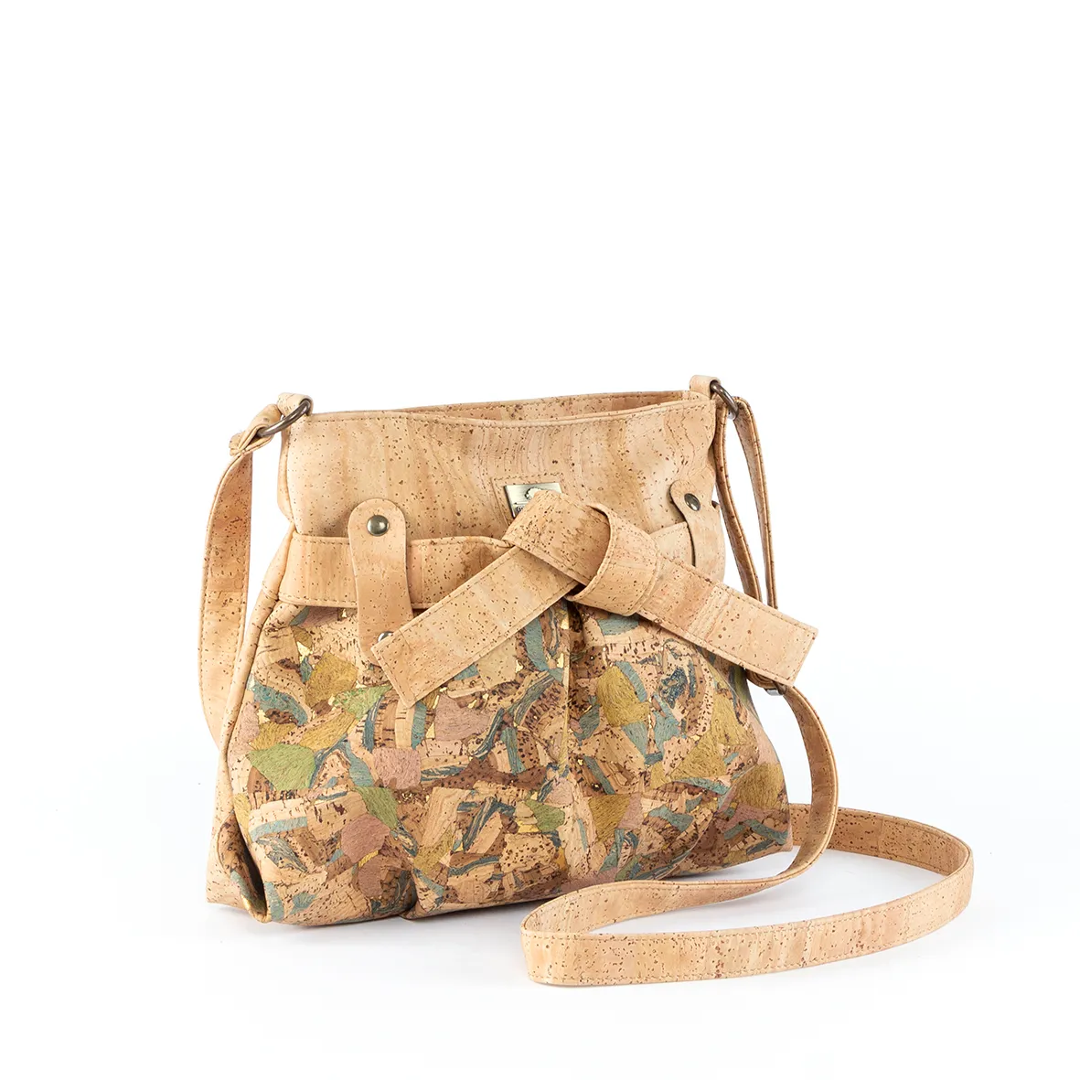 Mala Pequena de Tiracolo em Cortiça com Nó
