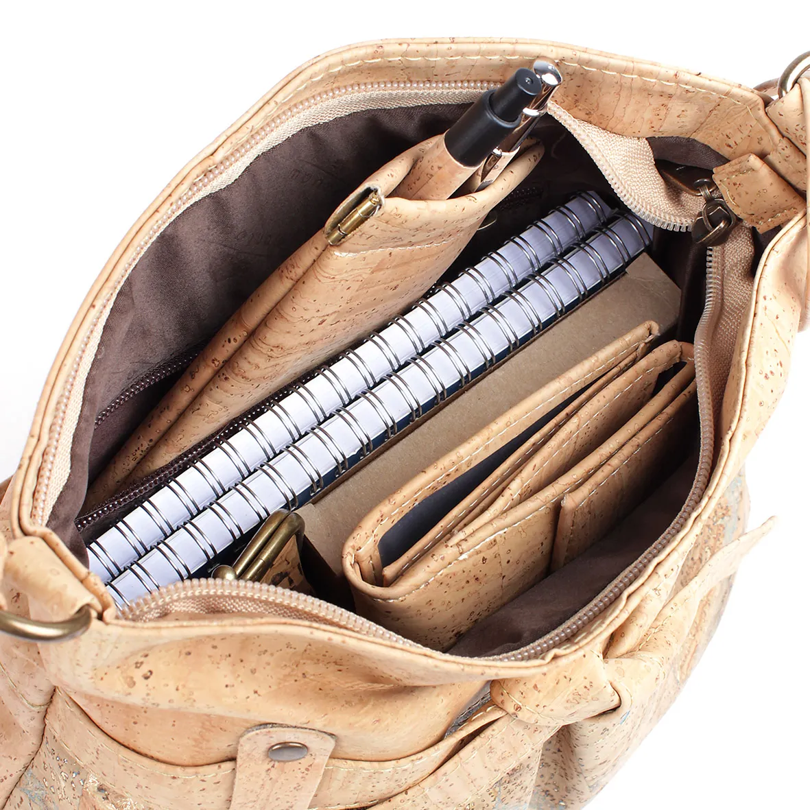 Mala Pequena de Tiracolo em Cortiça com Nó