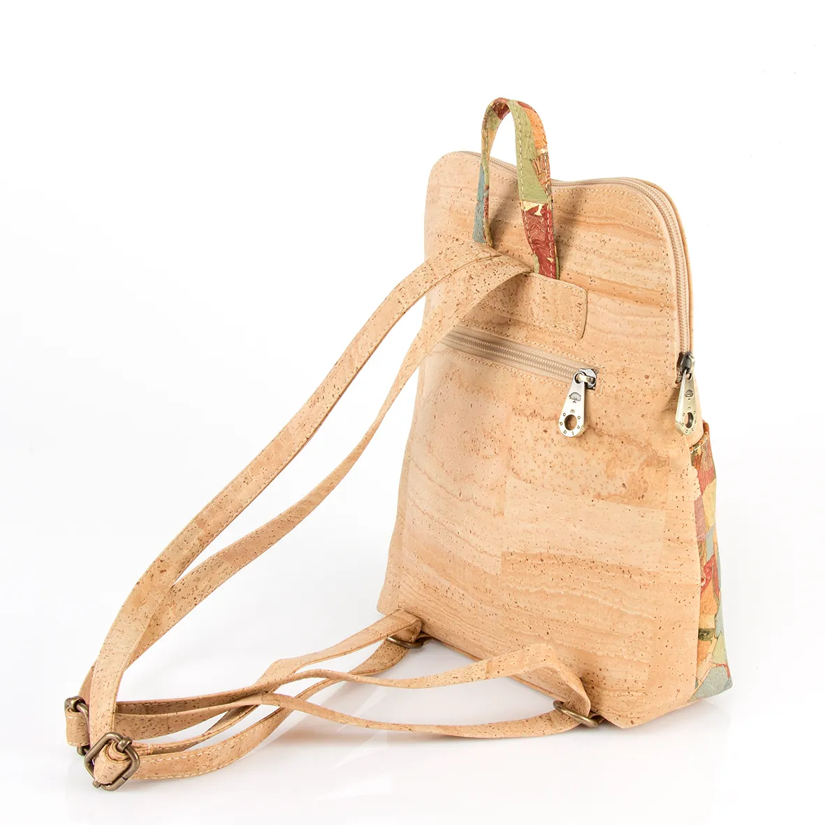 Stylish Cork Backpack with Distinctive Design