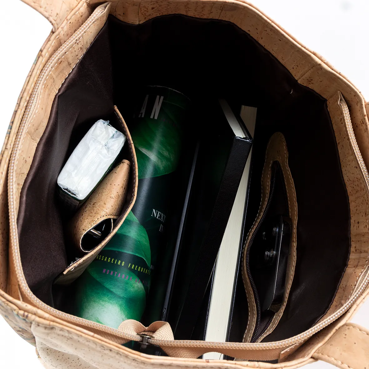 Small Cork Shopping Bag