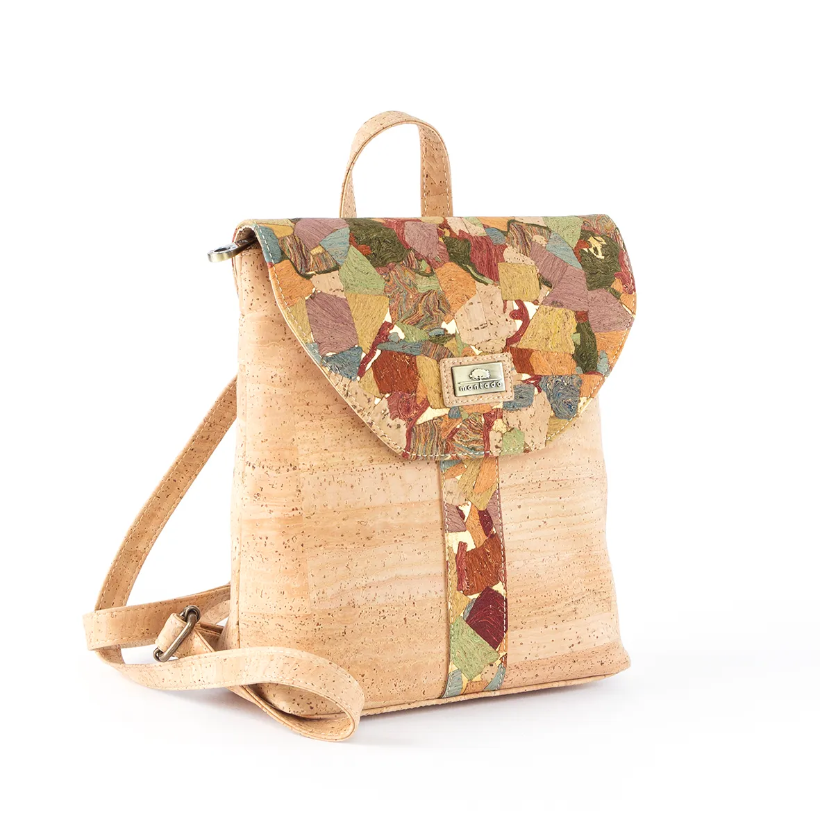 Cork Backpack with Front Flap