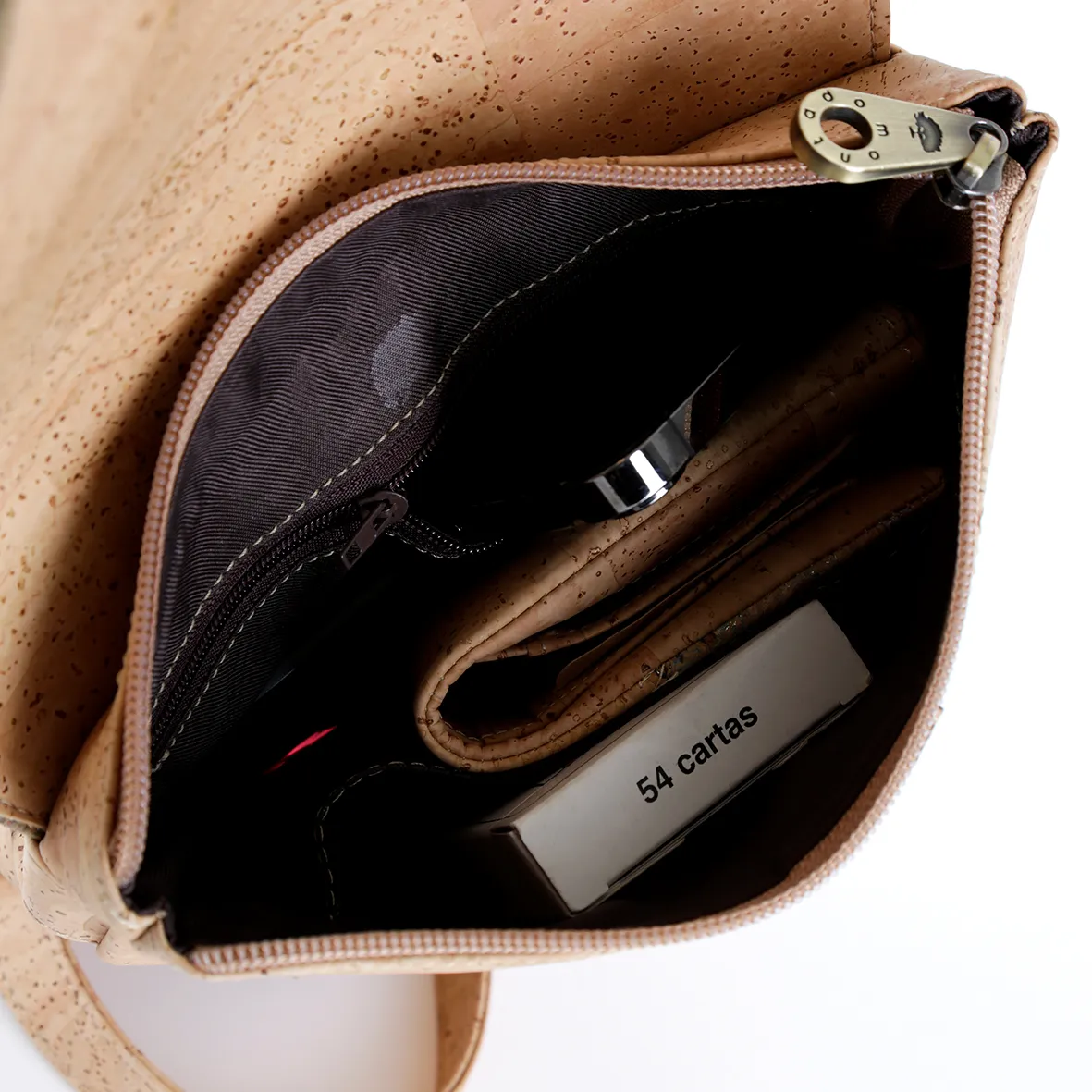 Cork Backpack with Front Flap