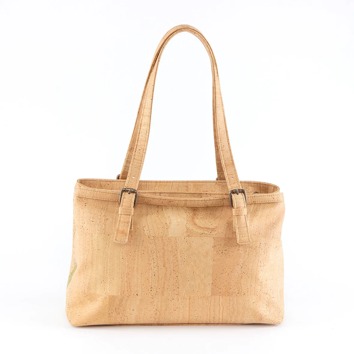 Functional Cork Bag with Double Compartment