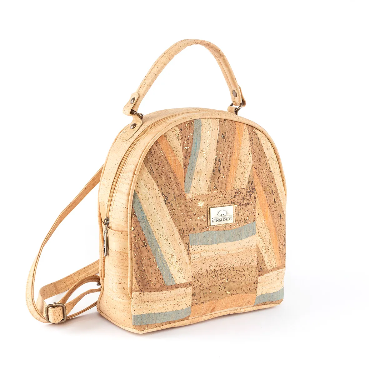 Medium Cork Backpack with Functional Organisation