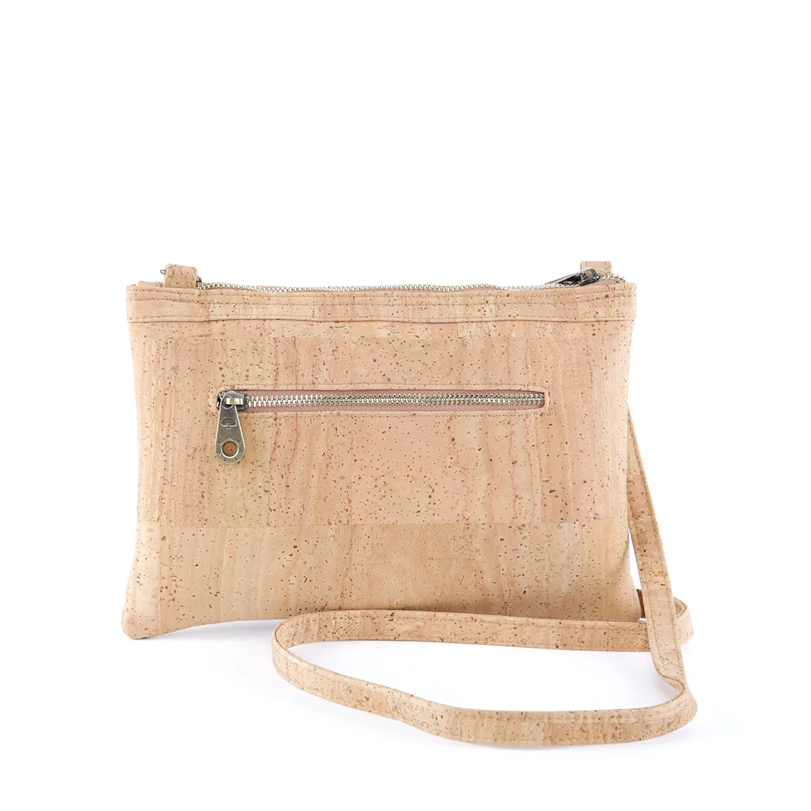 Cork Bag 2-in-1 with Wrist Strap and Shoulder Strap