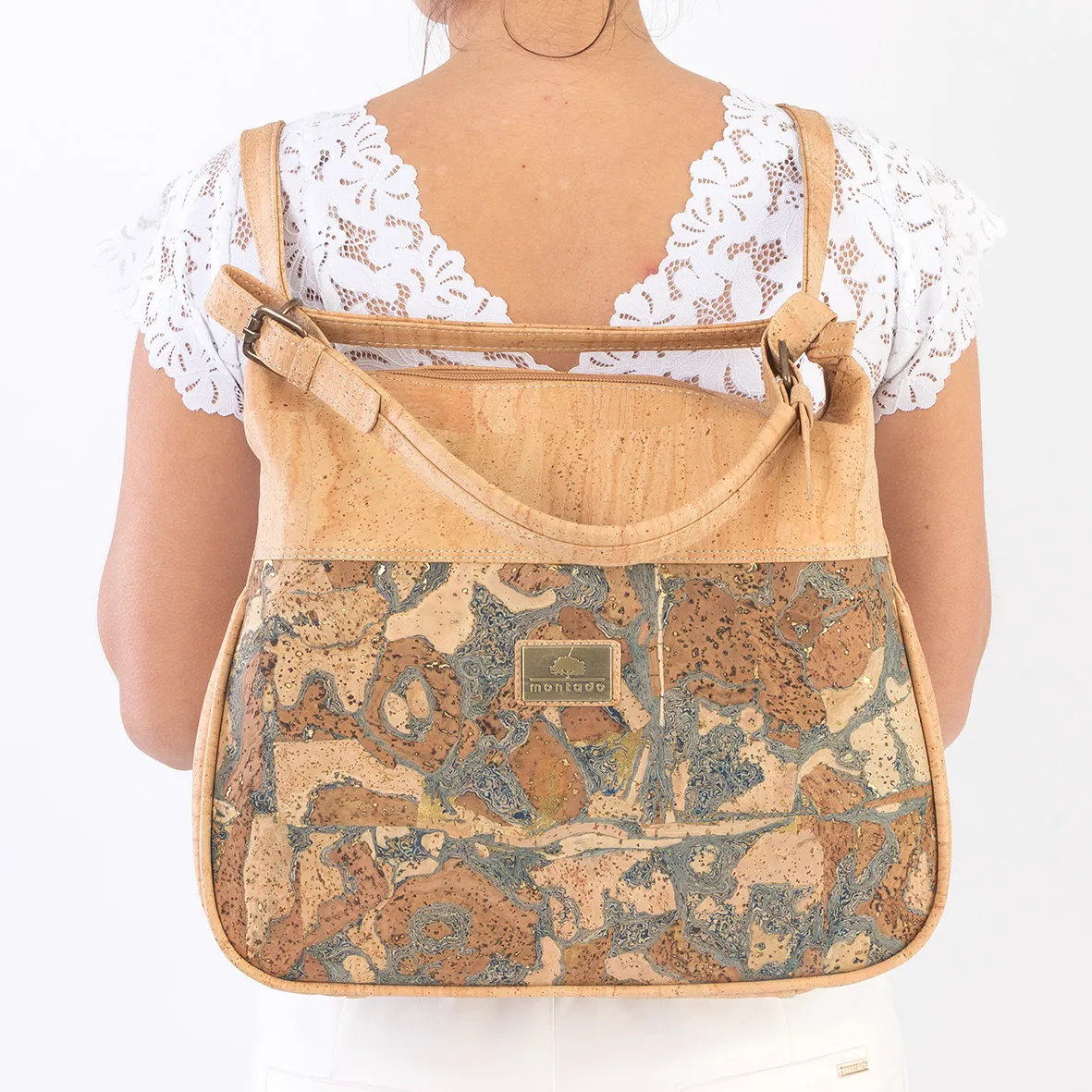 Cork 3-in-1 bag and rucksack: Handbag, rucksack and shoulder bag