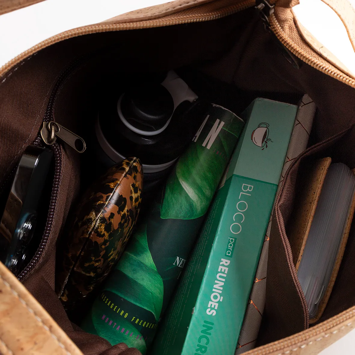 Cork 3-in-1 bag and rucksack: Handbag, rucksack and shoulder bag