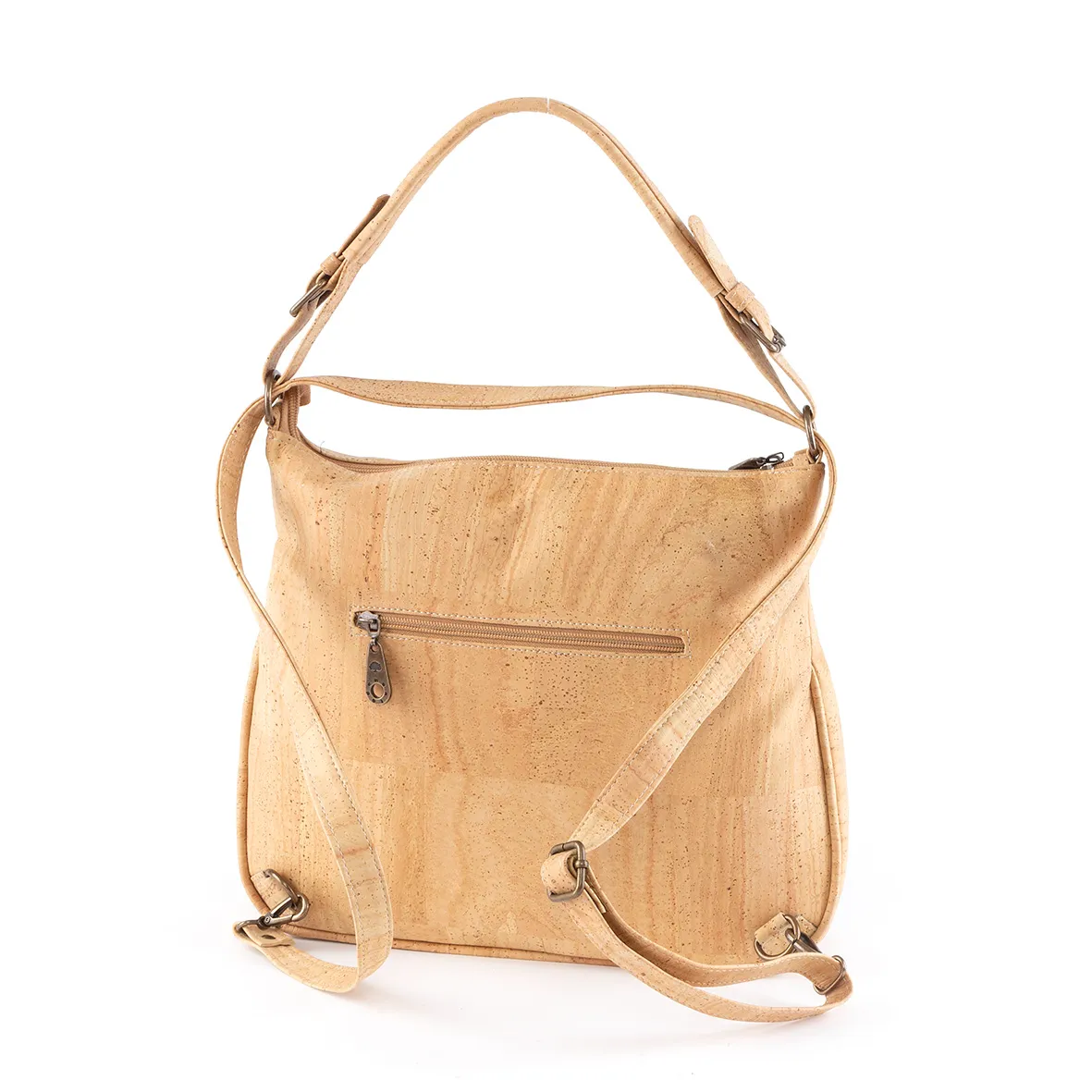 Cork 3-in-1 bag and rucksack: Handbag, rucksack and shoulder bag