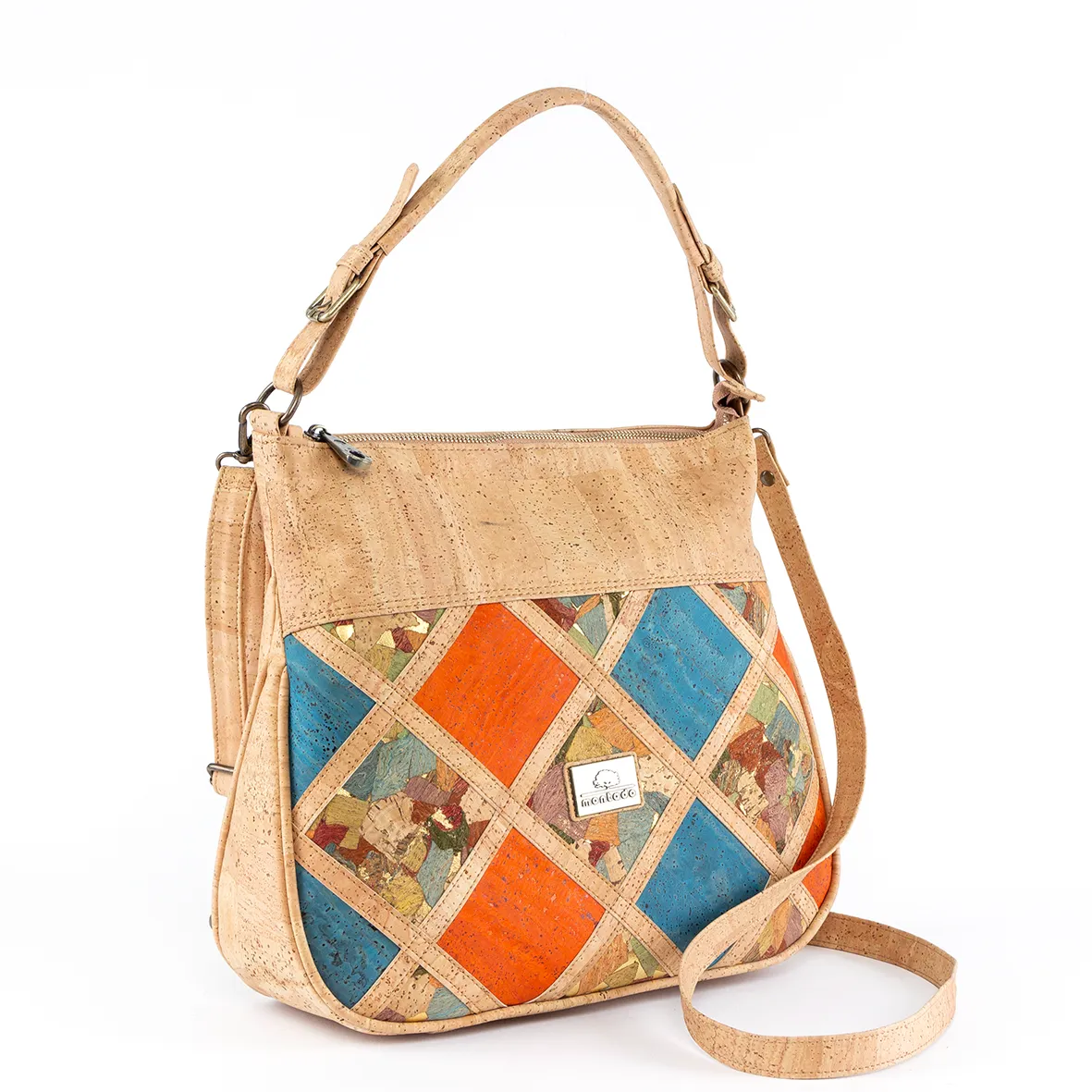 Bag and Backpack, 3 in 1 in Cork, Multifunctional