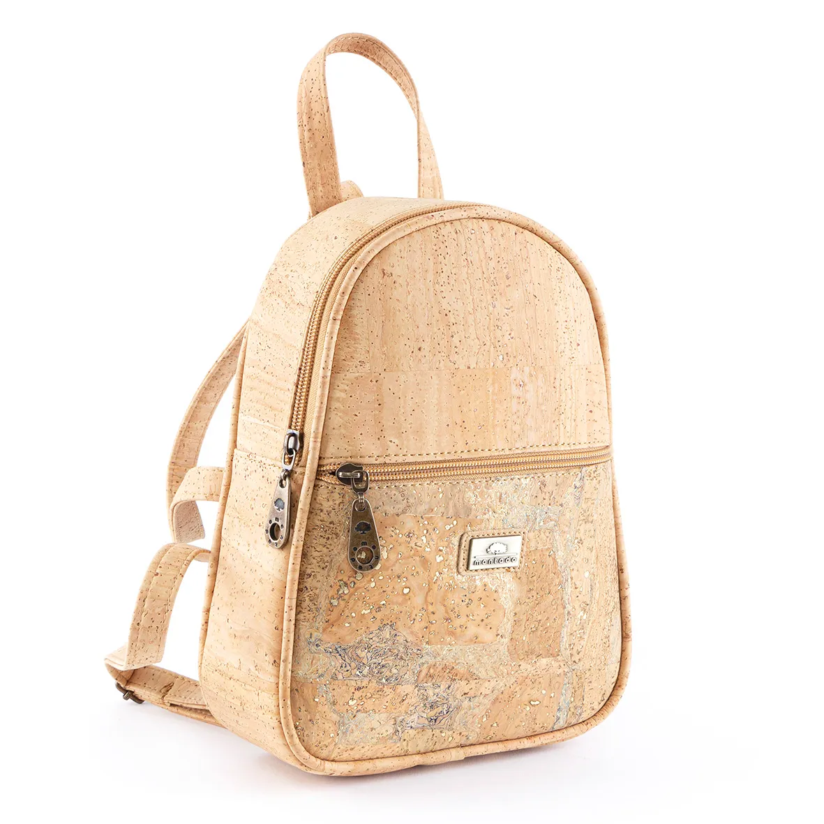 Small Cork Backpack with Compact Design