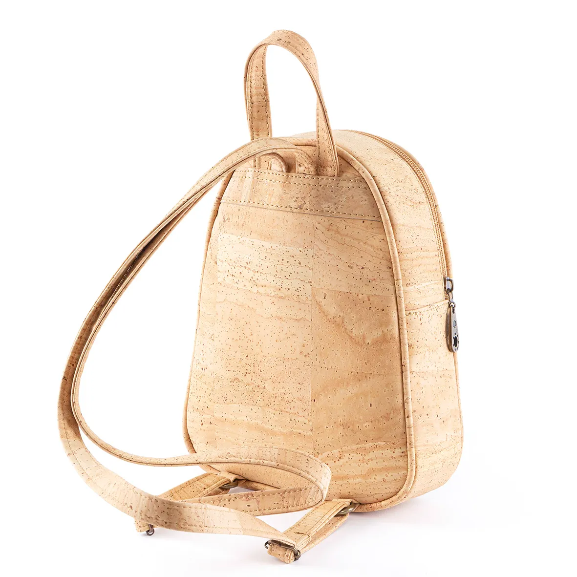 Small Cork Backpack with Compact Design