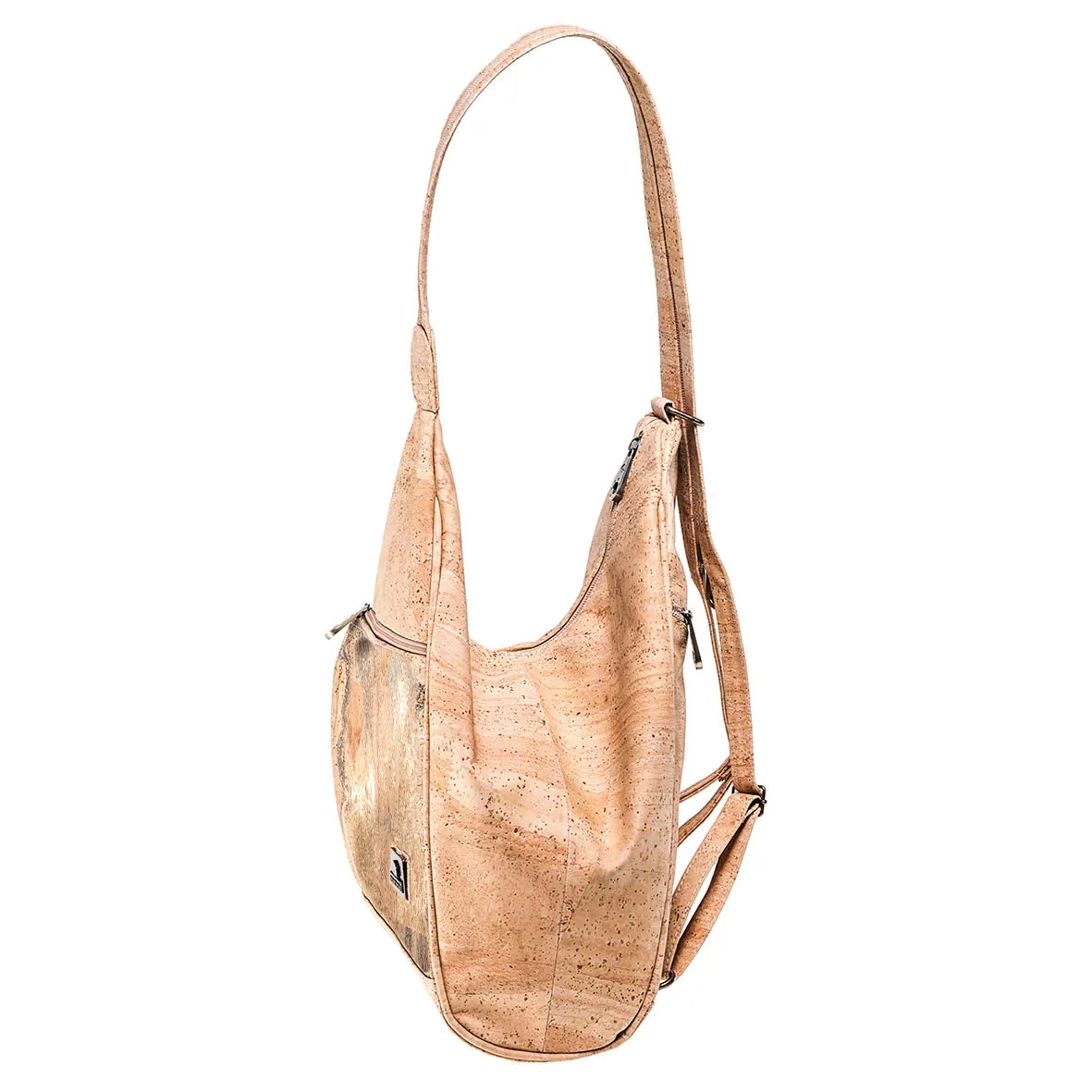 Cork Backpack with Triangular Shape