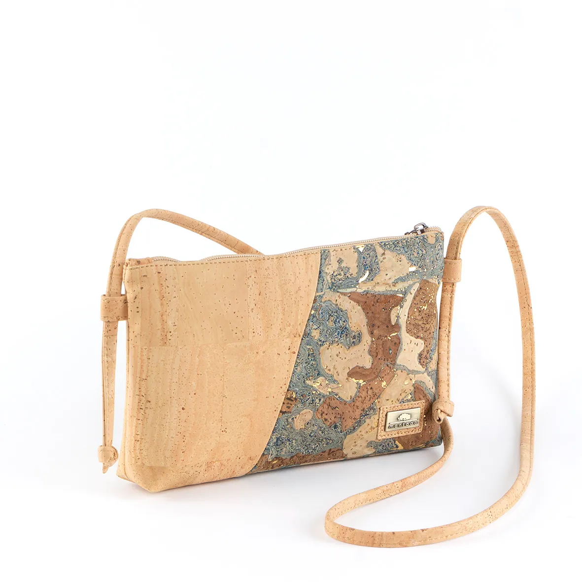 Large Cork Crossbody Bag for Essentials