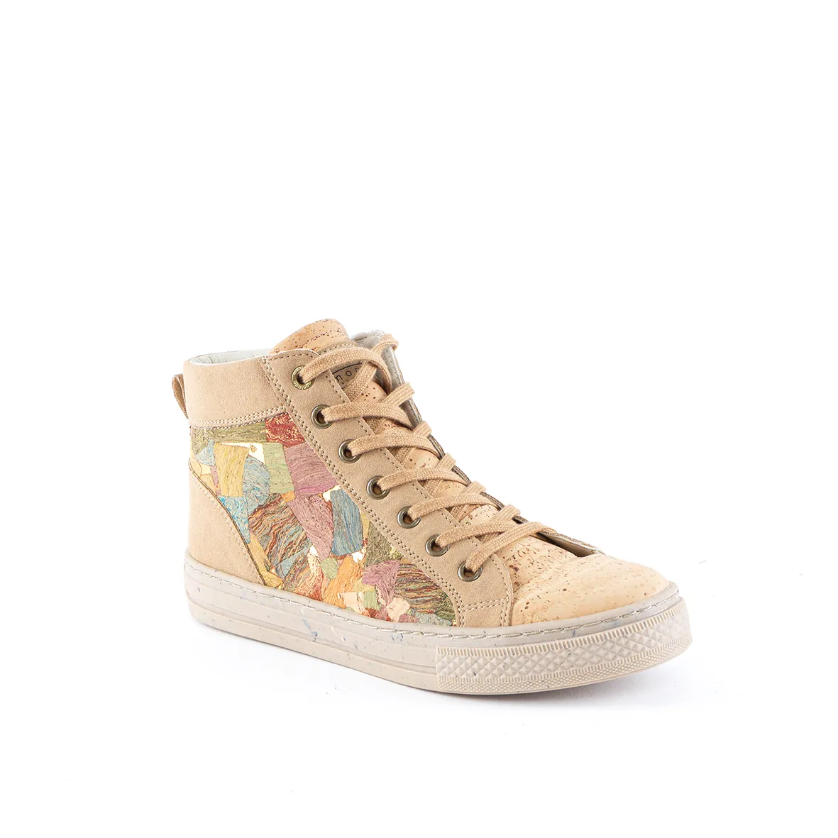 Vegan Cork Boots or Booties in Natural Cork, Natural Comfort, and Casual Design