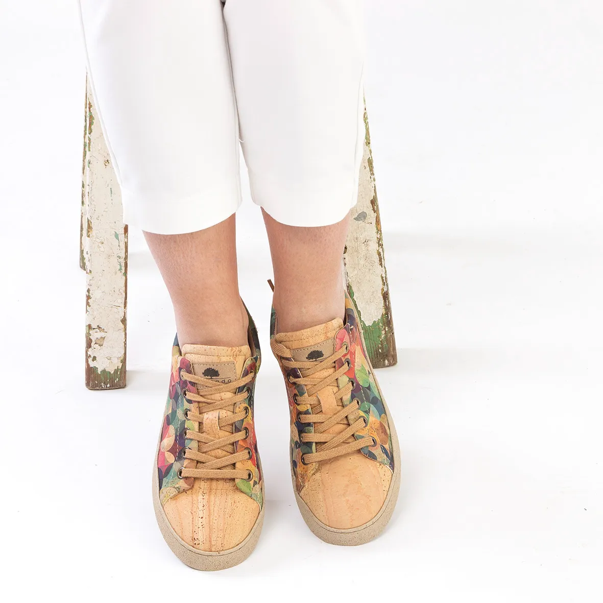 Cork Trainers with Recycled Sole