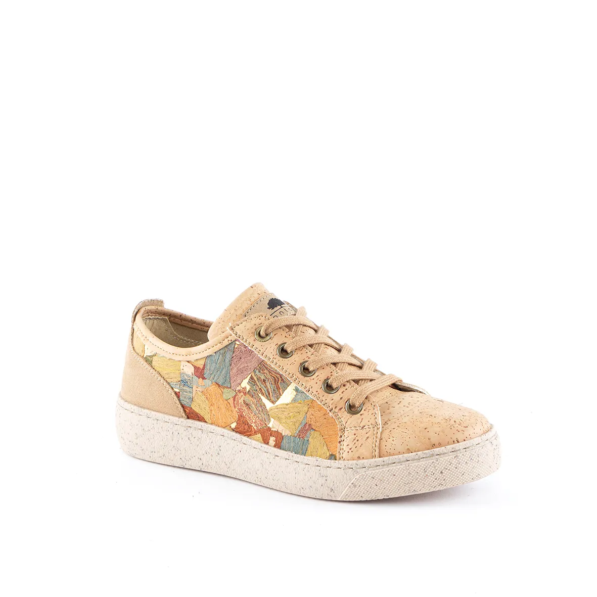 Vegan Cork Trainers with Recycled Materials