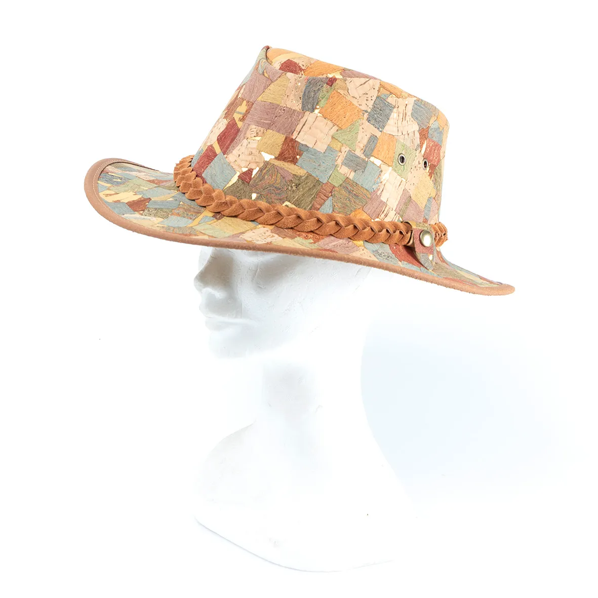 Chapéu de Cabeça em Cortiça Tipo Australiano