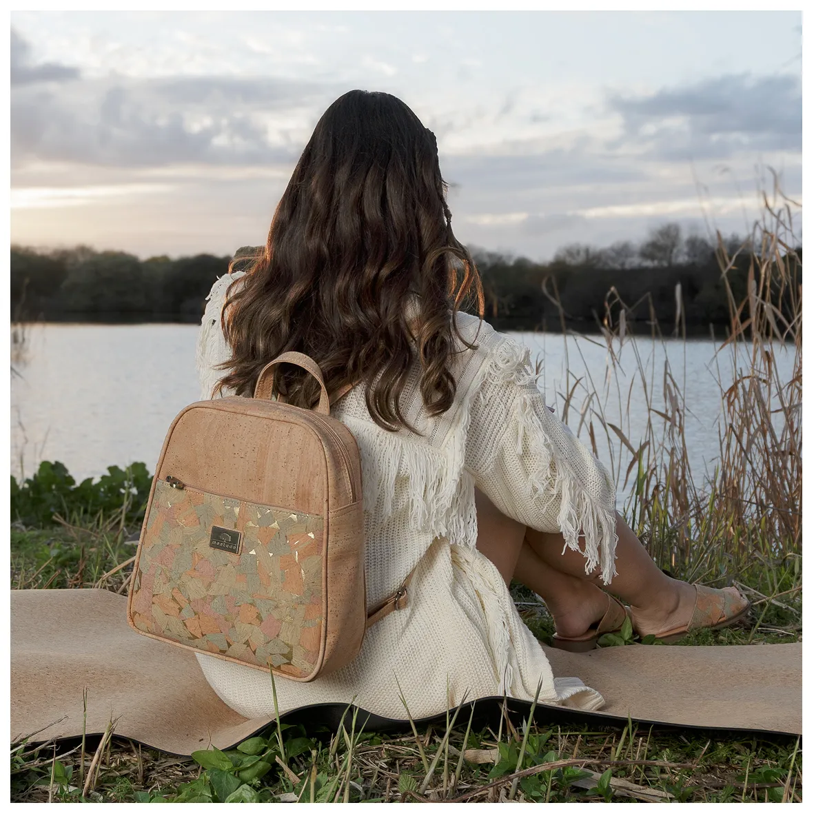 Cork Backpack with Functional Organisation