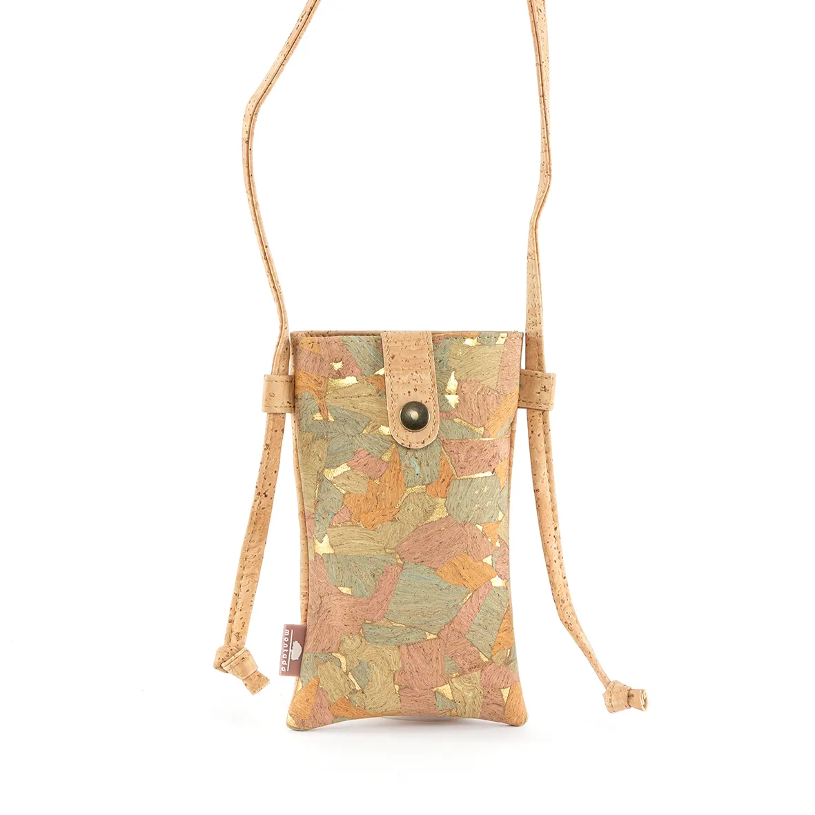 Bolsa em Cortiça Eco-friendly para Telemóvel - Natural Aguarela