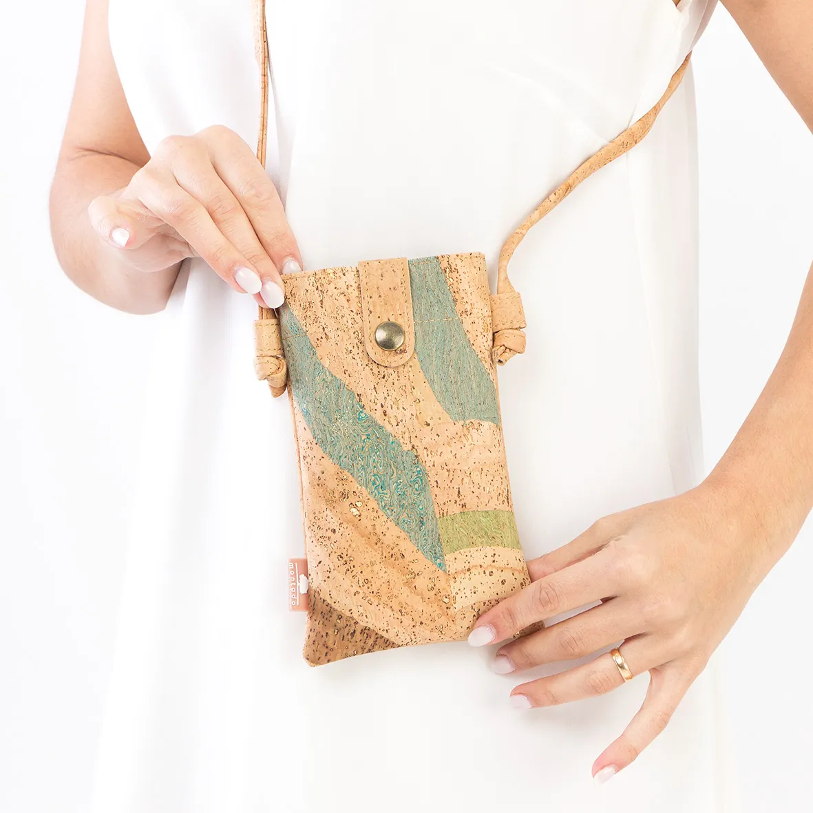 Bolsa em Cortiça Eco-friendly para Telemóvel - Natural Land