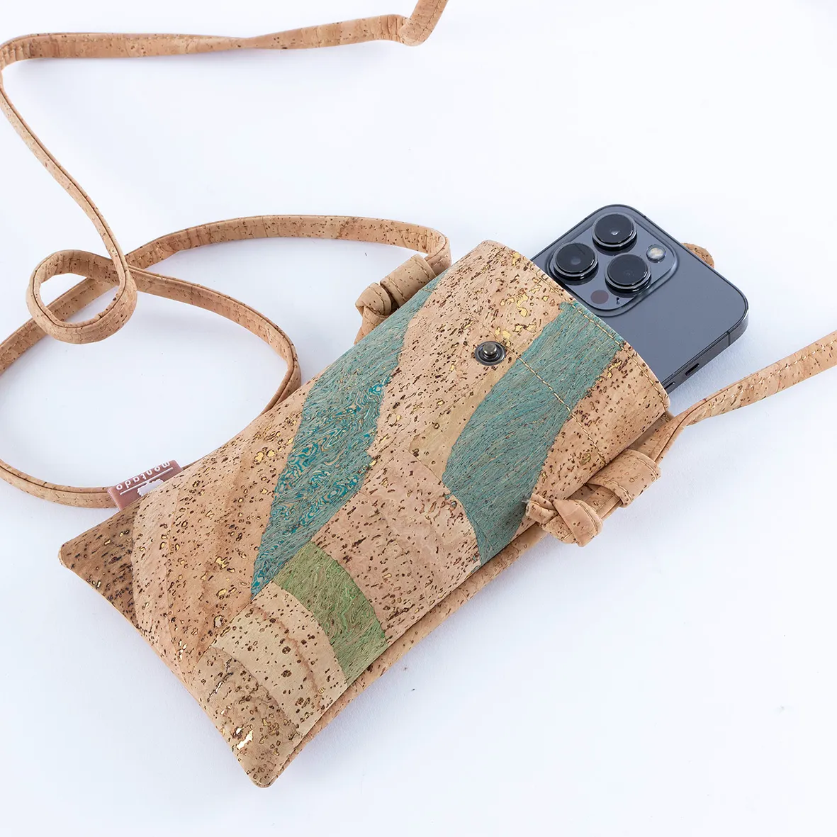 Bolsa em Cortiça Eco-friendly para Telemóvel - Natural Land