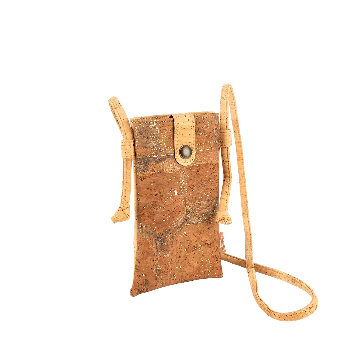 Bolsa em Cortiça Eco-friendly para Telemóvel - Natural Mapacamel