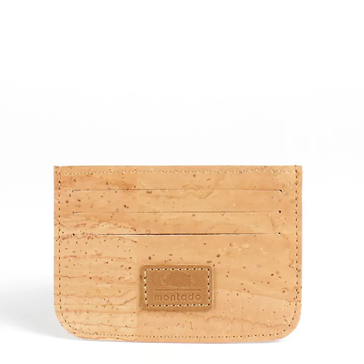 Double-sided Cork Card Holder, Slim and Functional