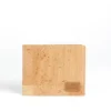 Porta-Moedas Elegante, Natural e Intemporal em Cortiça com Proteção Antirroubo RFID - Natural