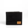 Elegant, Natural and Timeless Cork Coin Purse with RFID Anti-Theft Protection - Black