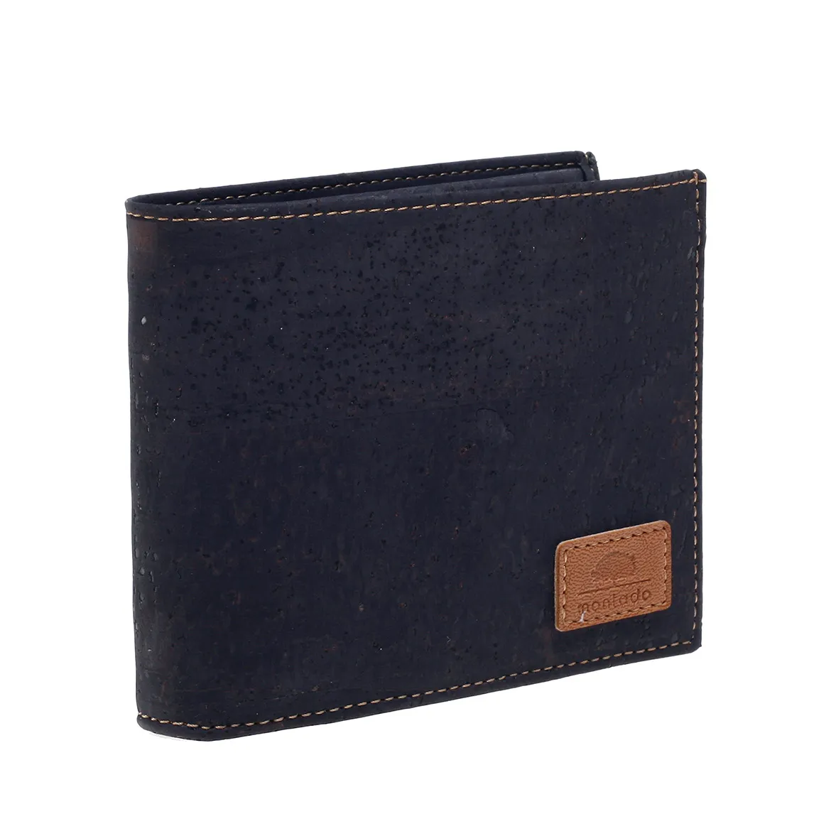 Porta-Moedas Elegante, Natural e Intemporal em Cortiça com Proteção Antirroubo RFID - Azul