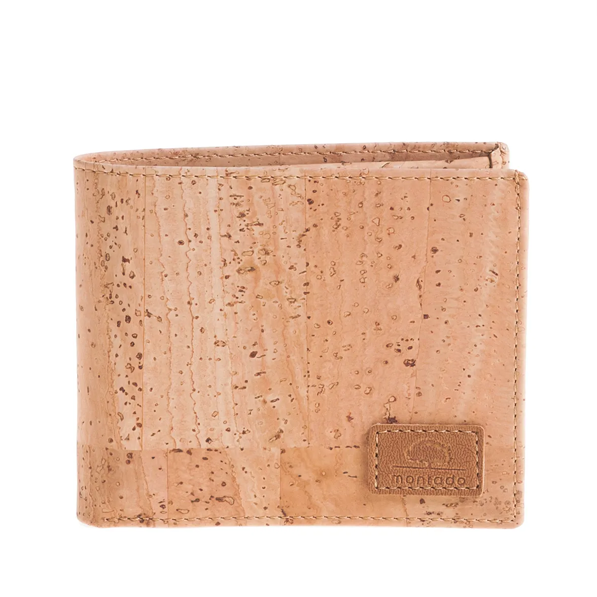 Porta-Moedas em Cortiça, Funcional e Sustentável com Proteção Antirroubo RFID - Natural