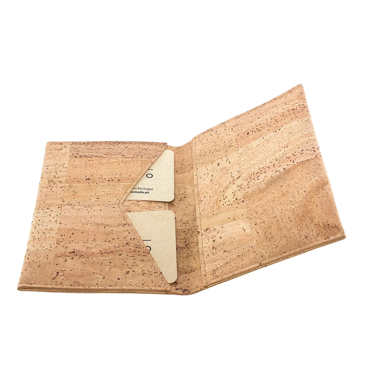 Natural Cork Passport Holder, Lightweight and Sustainable