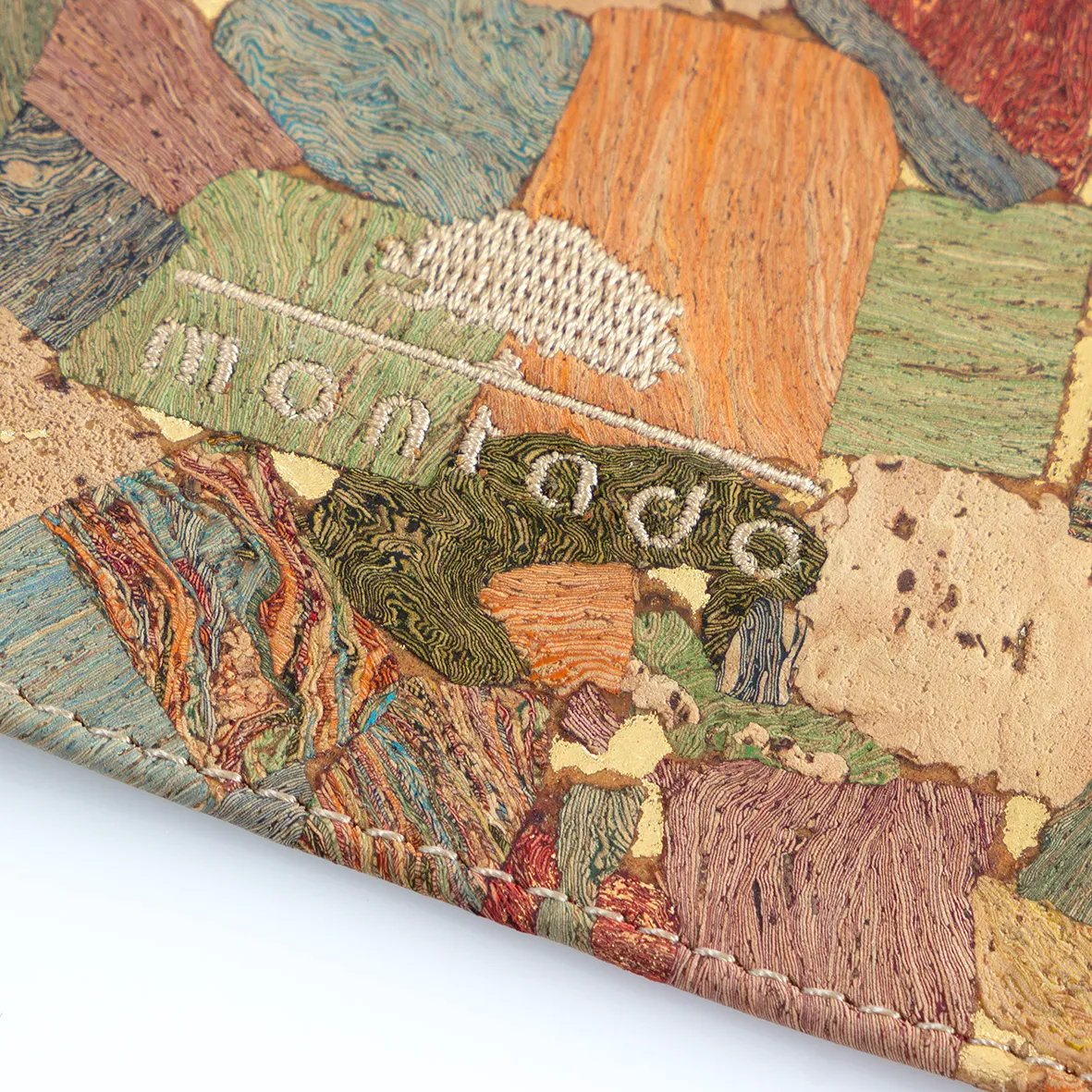 Reusable Cork Cutlery Holder - Marble