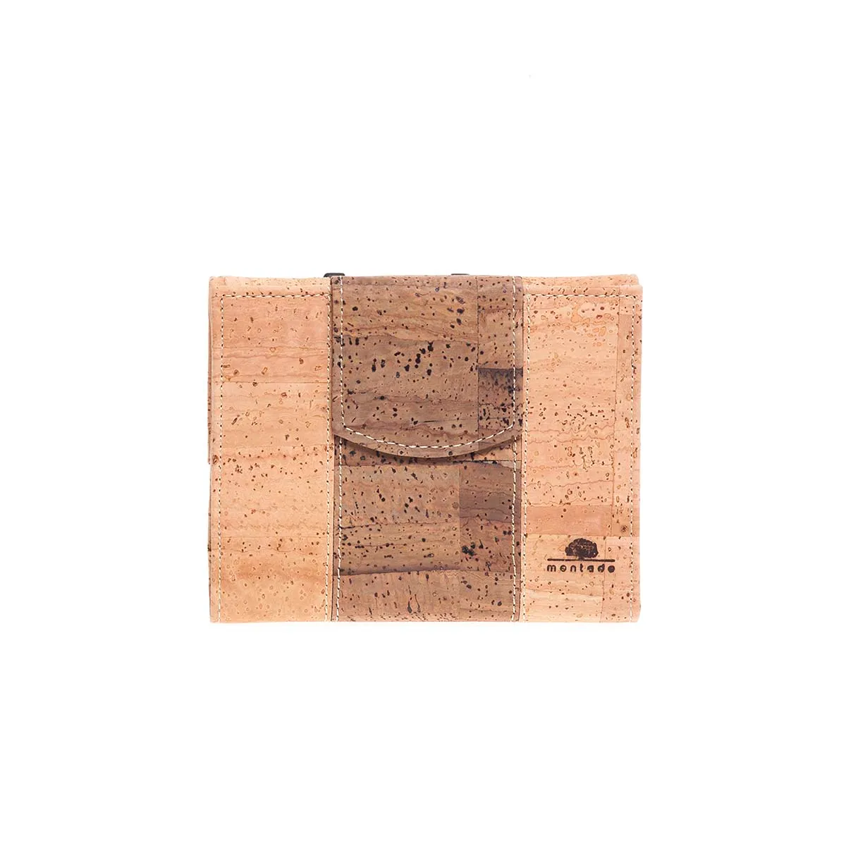 Porta-Moedas Pequeno de Senhora em Cortiça, Estruturado,Leve e Sustentável com Tecnologia Antirroubo RFID