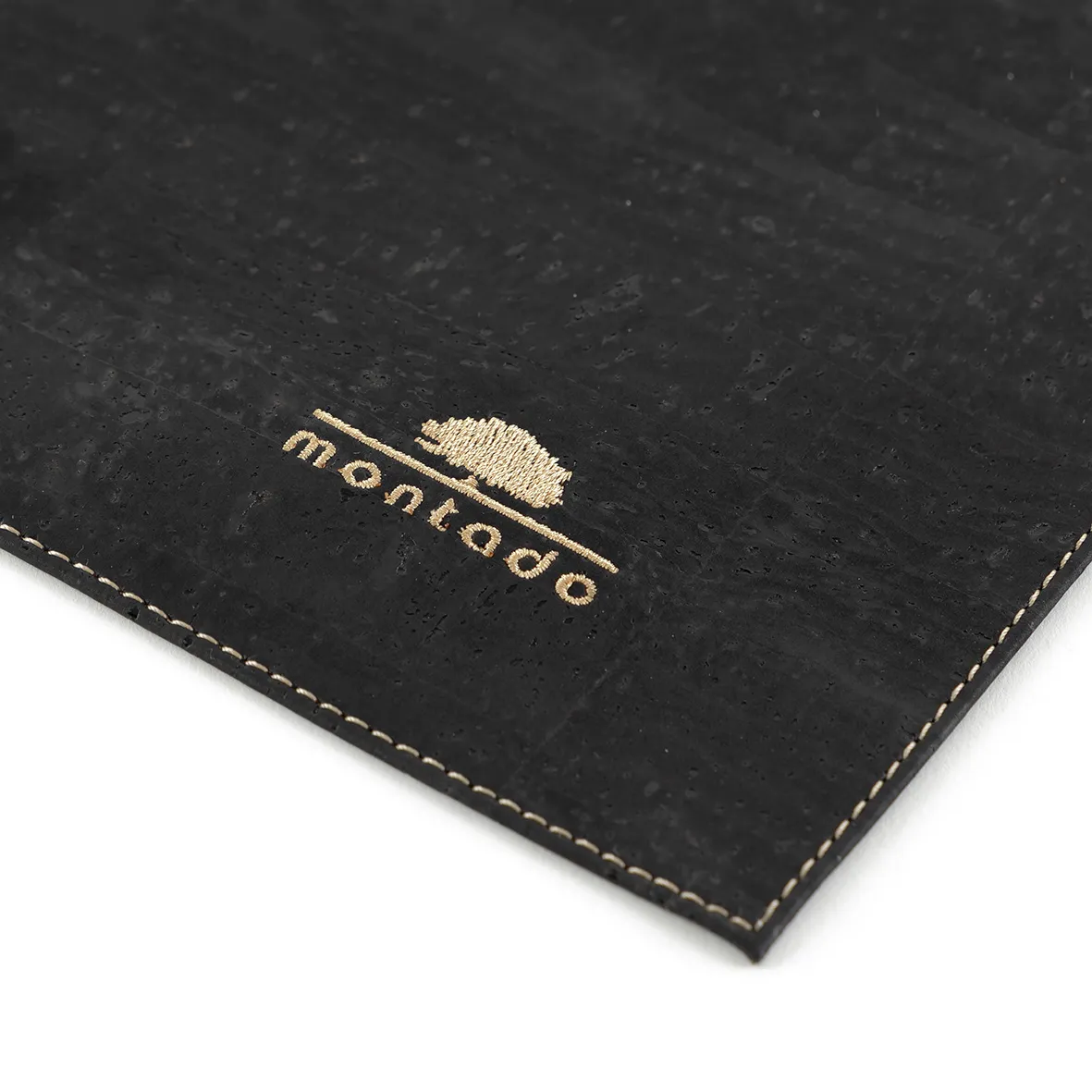 Individual de Mesa Sustentável em Cortiça - Preto