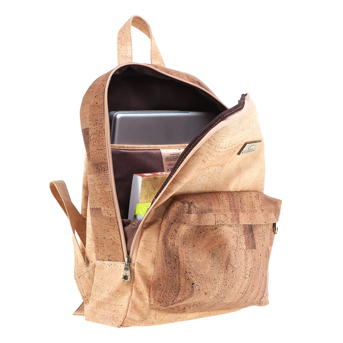 Mochila para Portátil 17" em Cortiça , Leve, Funcional e Sustentável