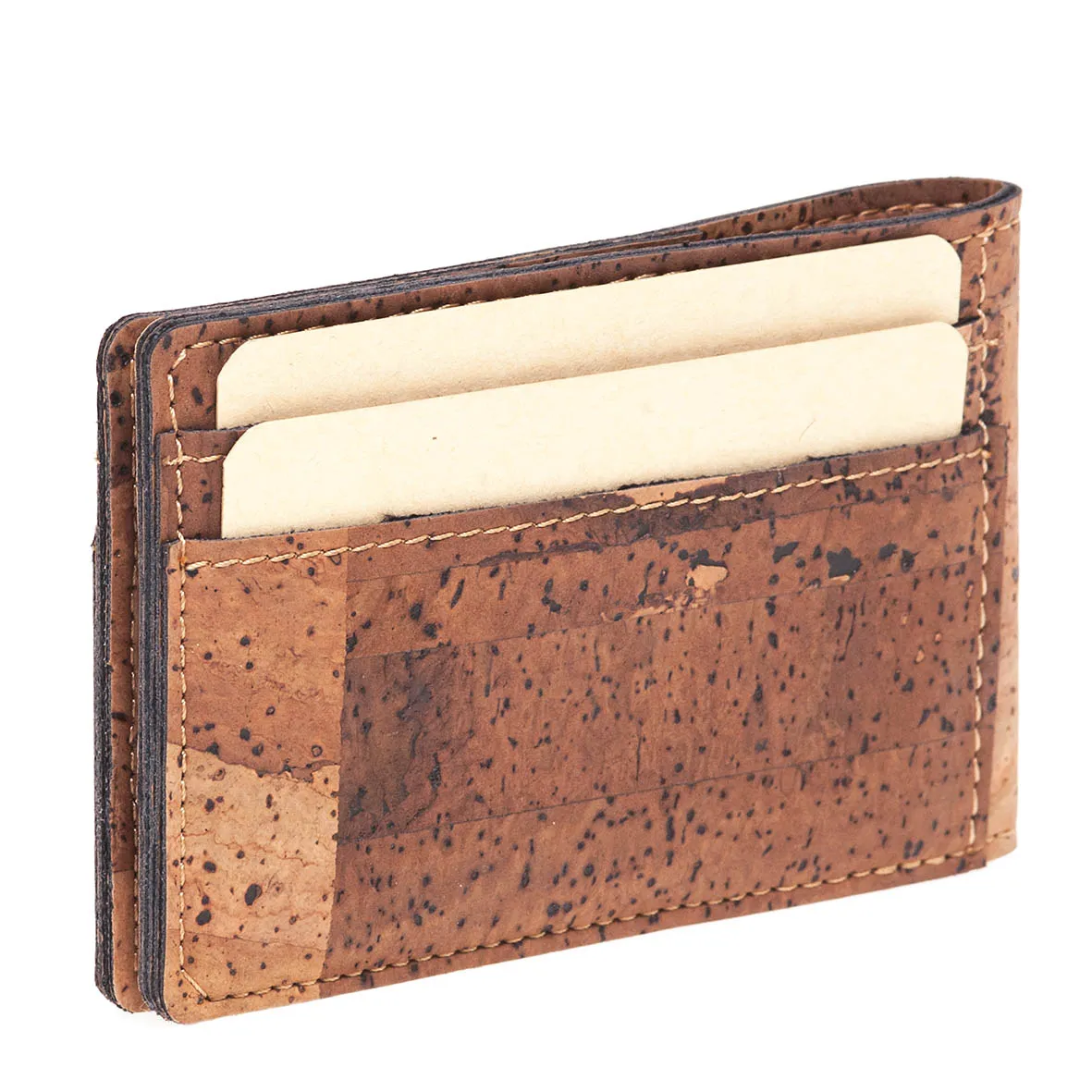 Porta-Cartões Pequeno Rígido em Cortiça Sustentável - Taco