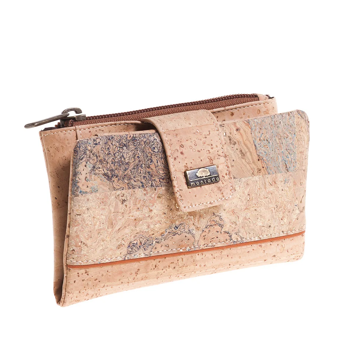 Cork Coin Purse, Flexible Structure, Small Size, with RFID Anti-Theft Protection