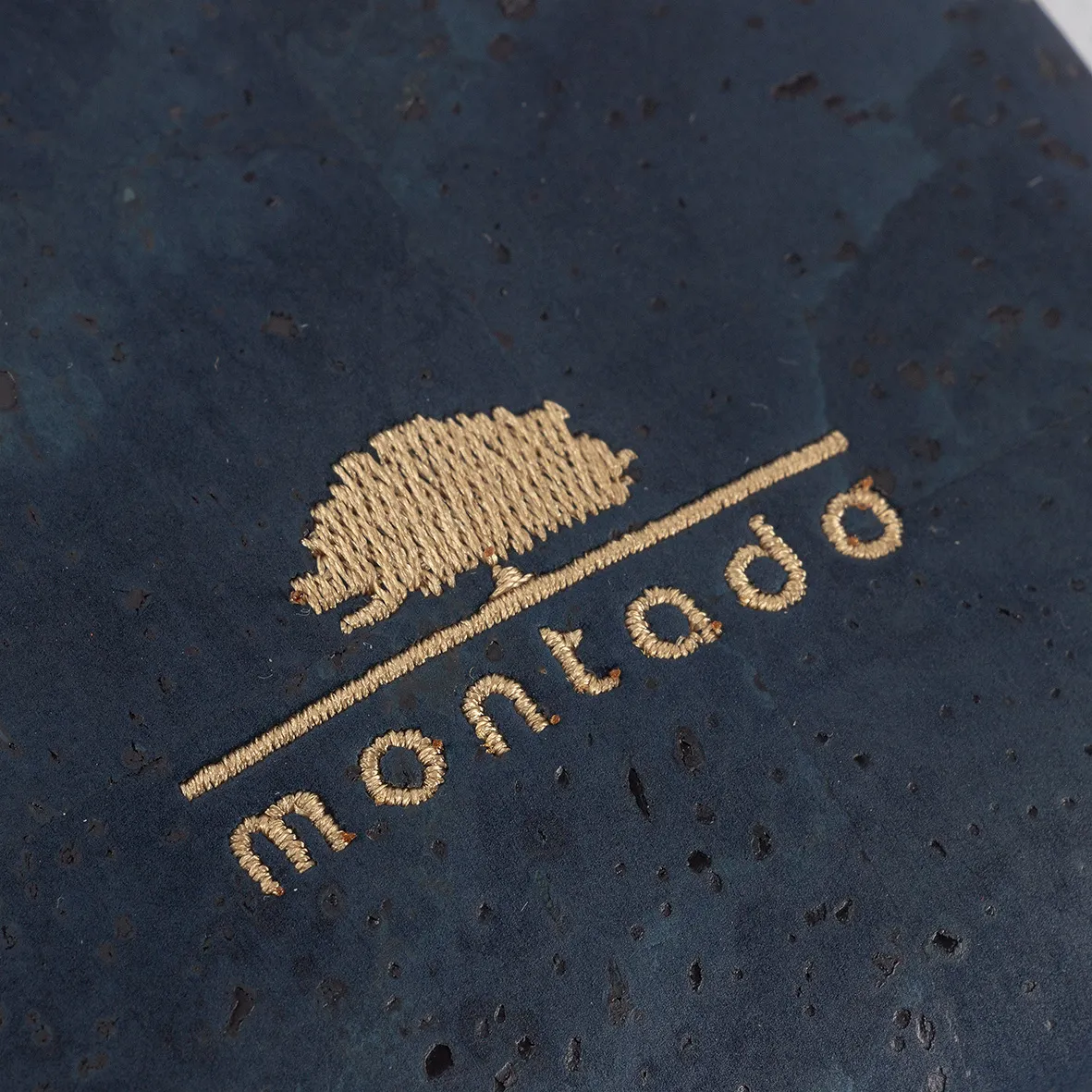 Almofada Quadrada Decorativa e Ecológica em Cortiça - Azul