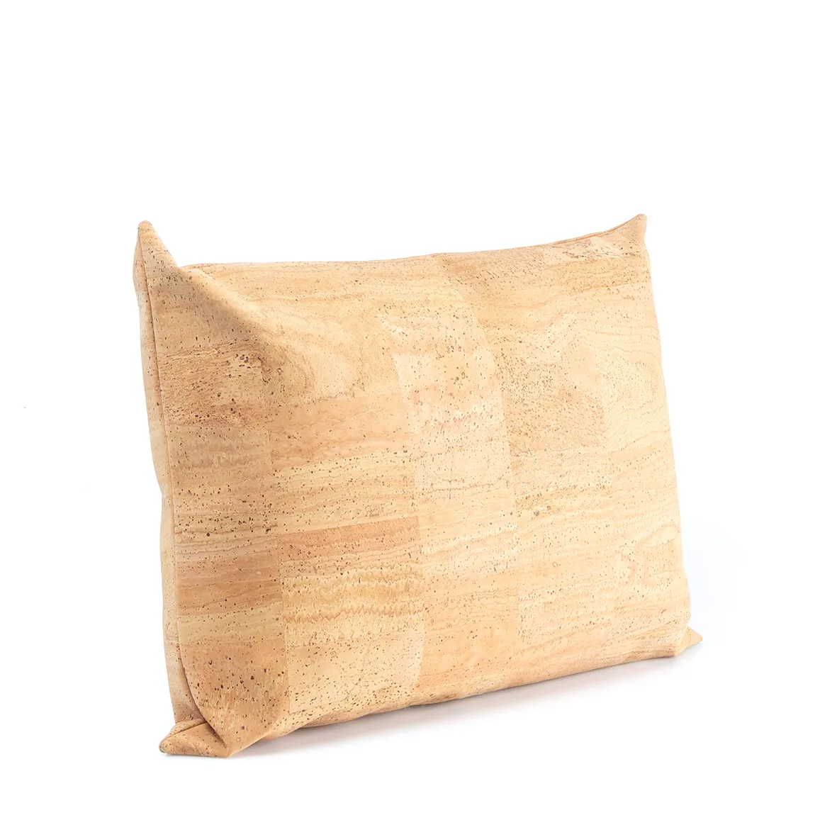 Decorative and Ecological Rectangular Cork Cushion - Natural