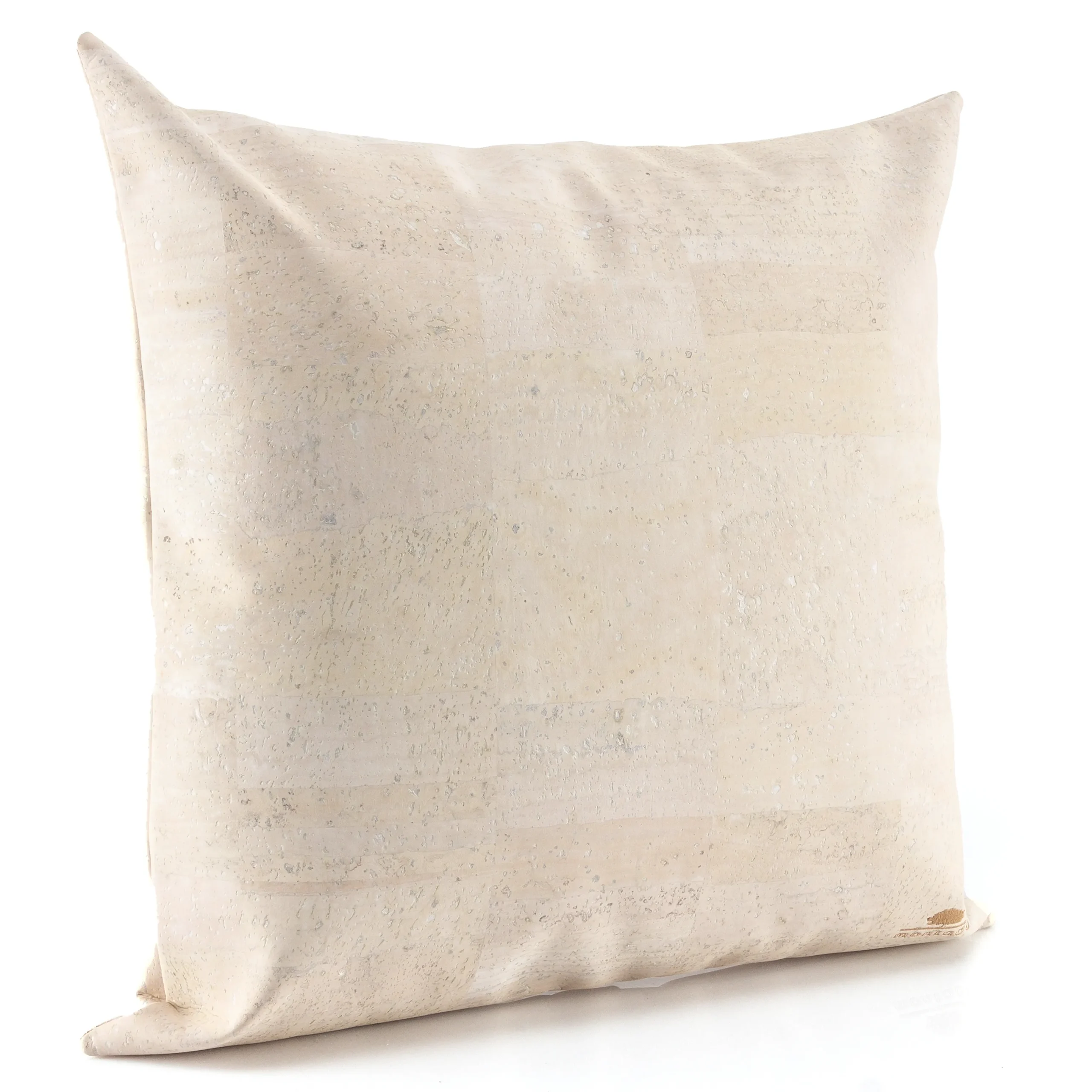 Almofada Quadrada Decorativa e Ecológica em Cortiça - Branco