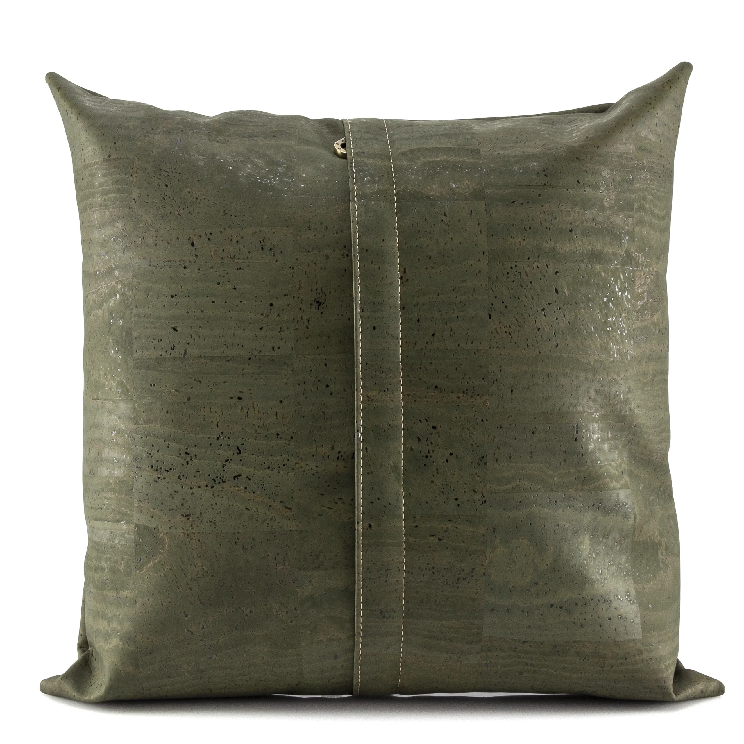 Almofada Quadrada Decorativa e Ecológica em Cortiça - Verde