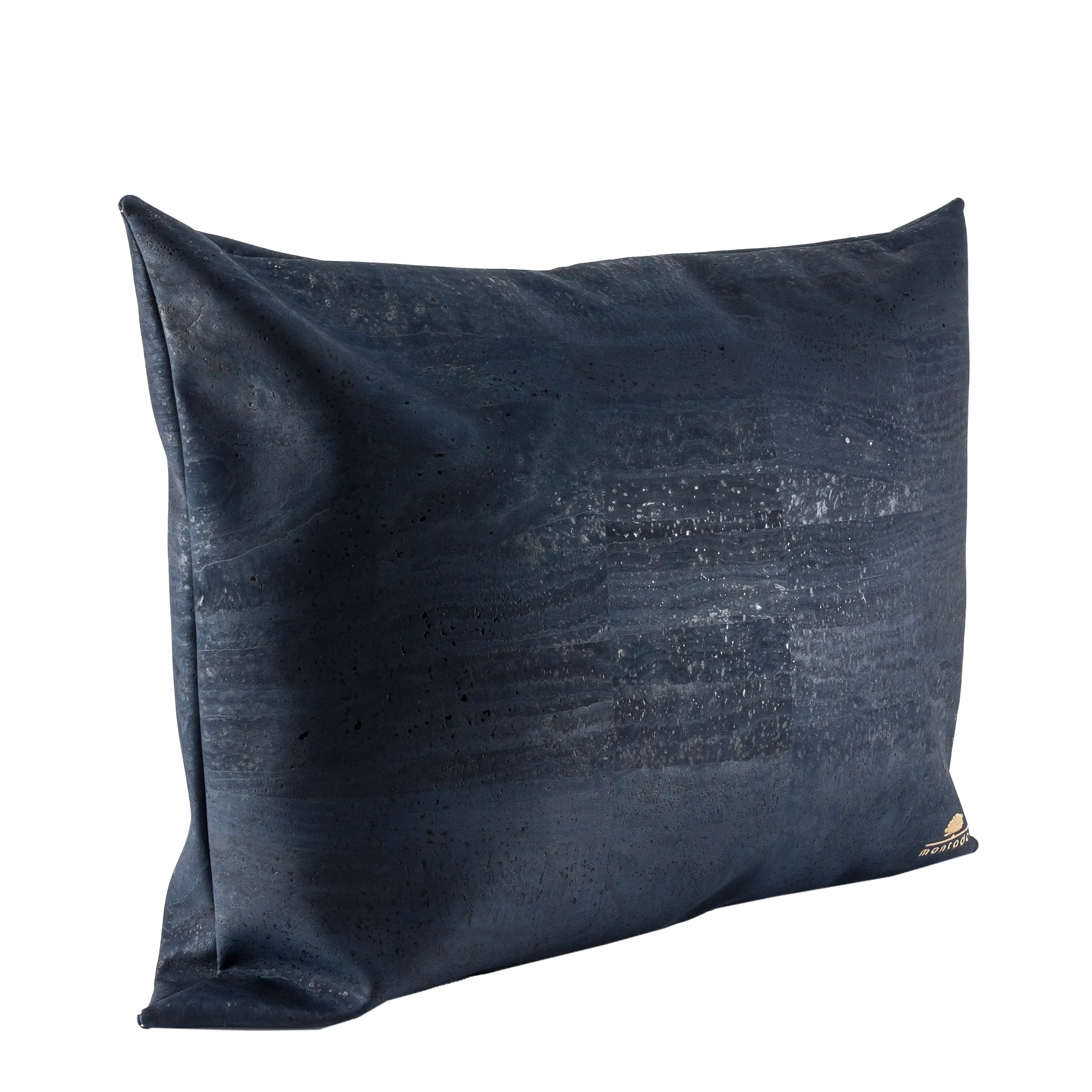 Decorative and Ecological Rectangular Cork Cushion - Blue