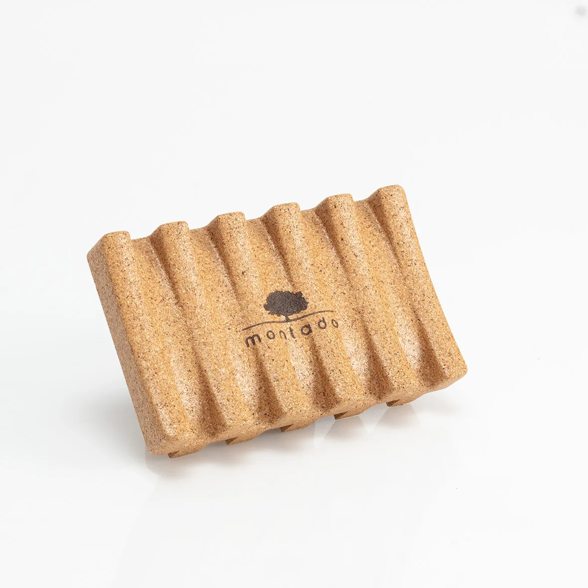 Saboneteira em Cortiça Natural de Design Funcional