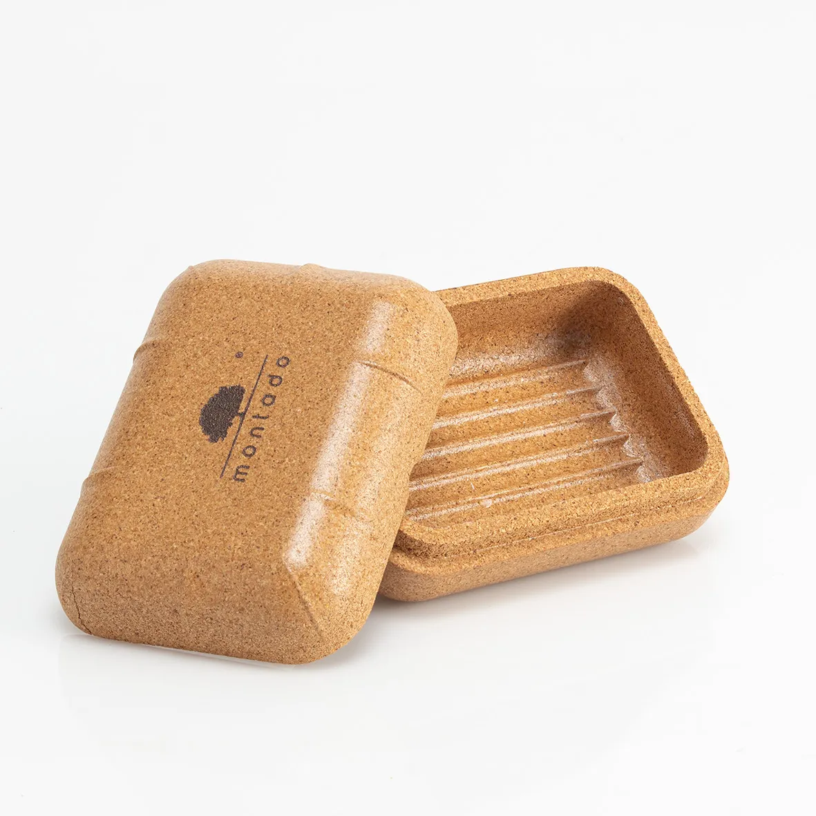 Saboneteira Retangular em Cortiça Natural