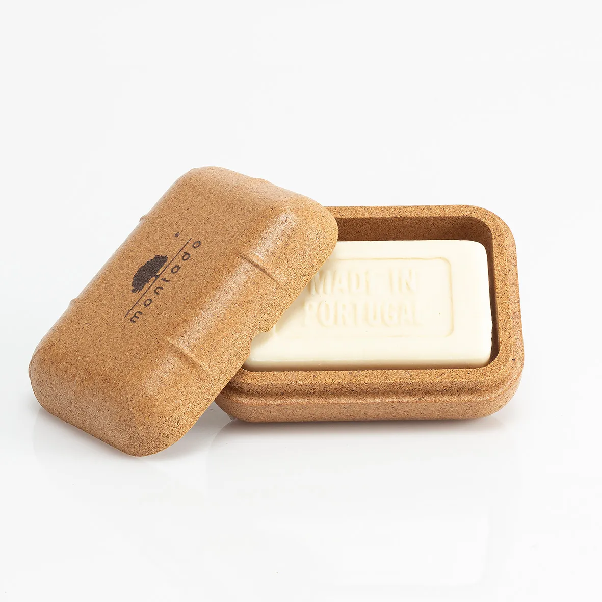 Saboneteira Retangular em Cortiça Natural