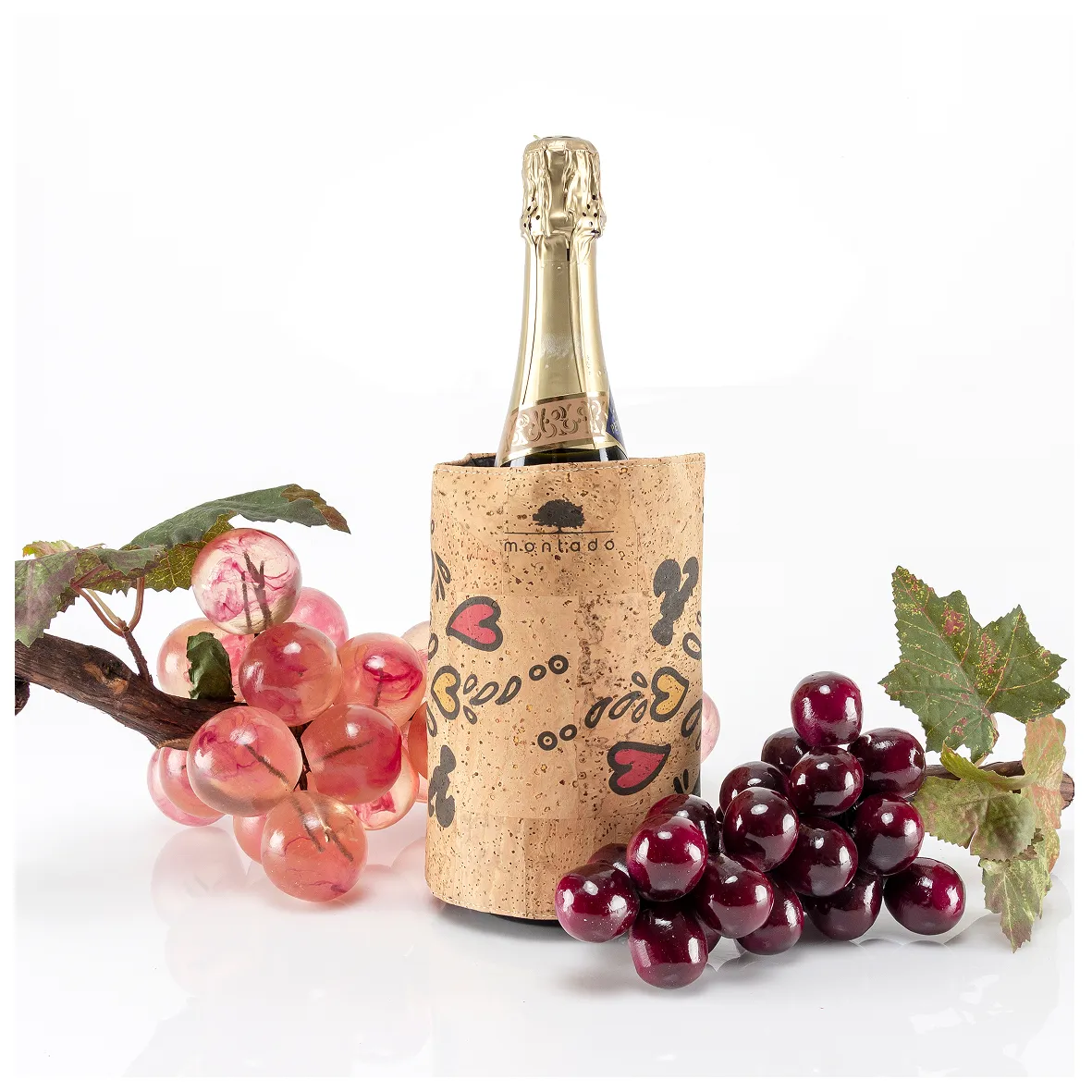 Manga de Refrigeração para Garrafa em Cortiça Natural