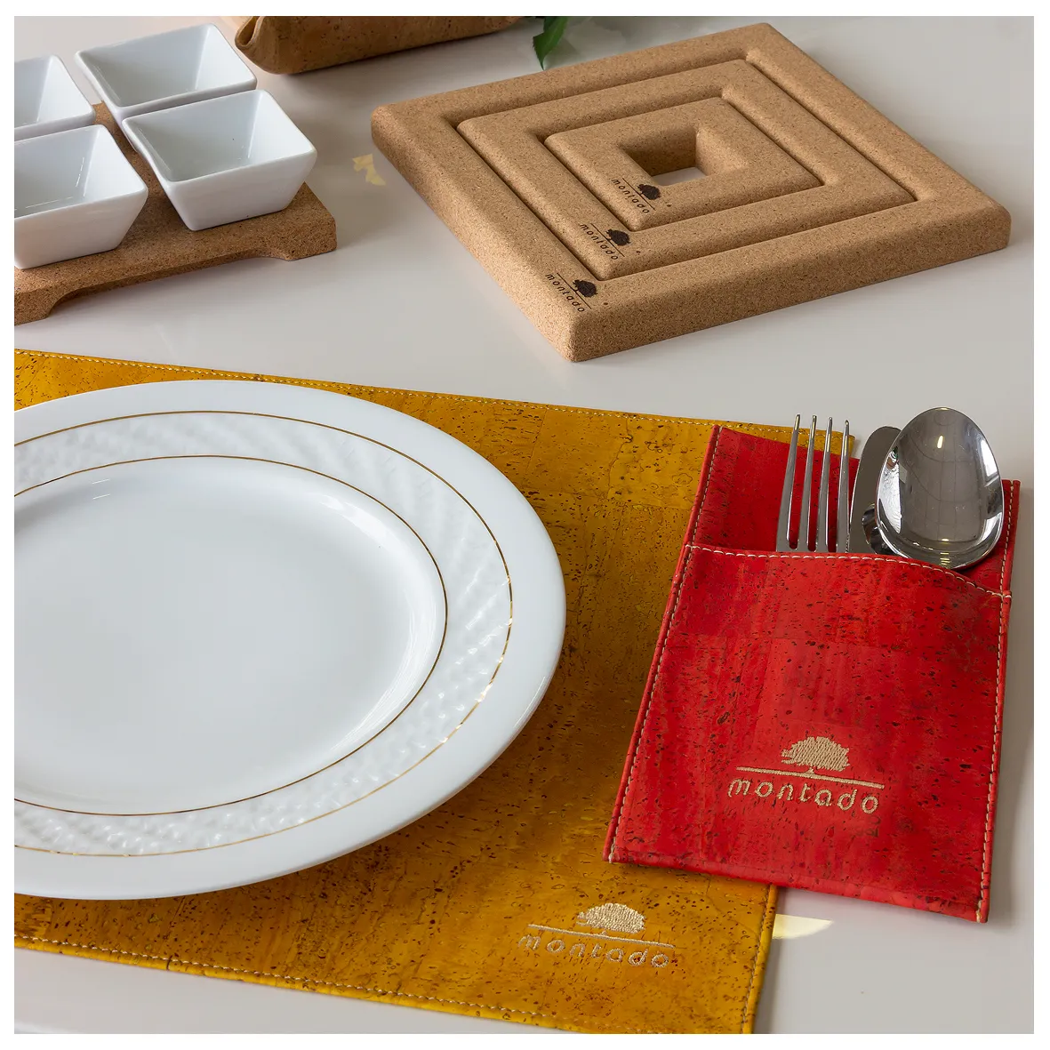 Sustainable Cork Table Runner